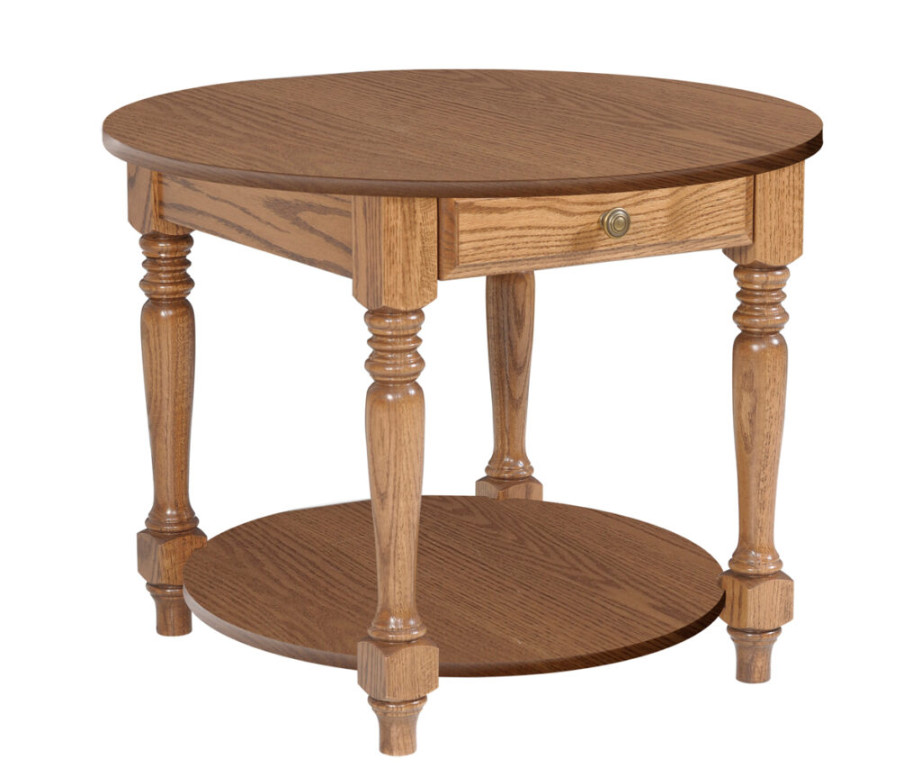Riverview Round End Table Home Acres Fine Furniture