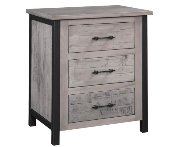 Structura II 3 Drawer Nightstand