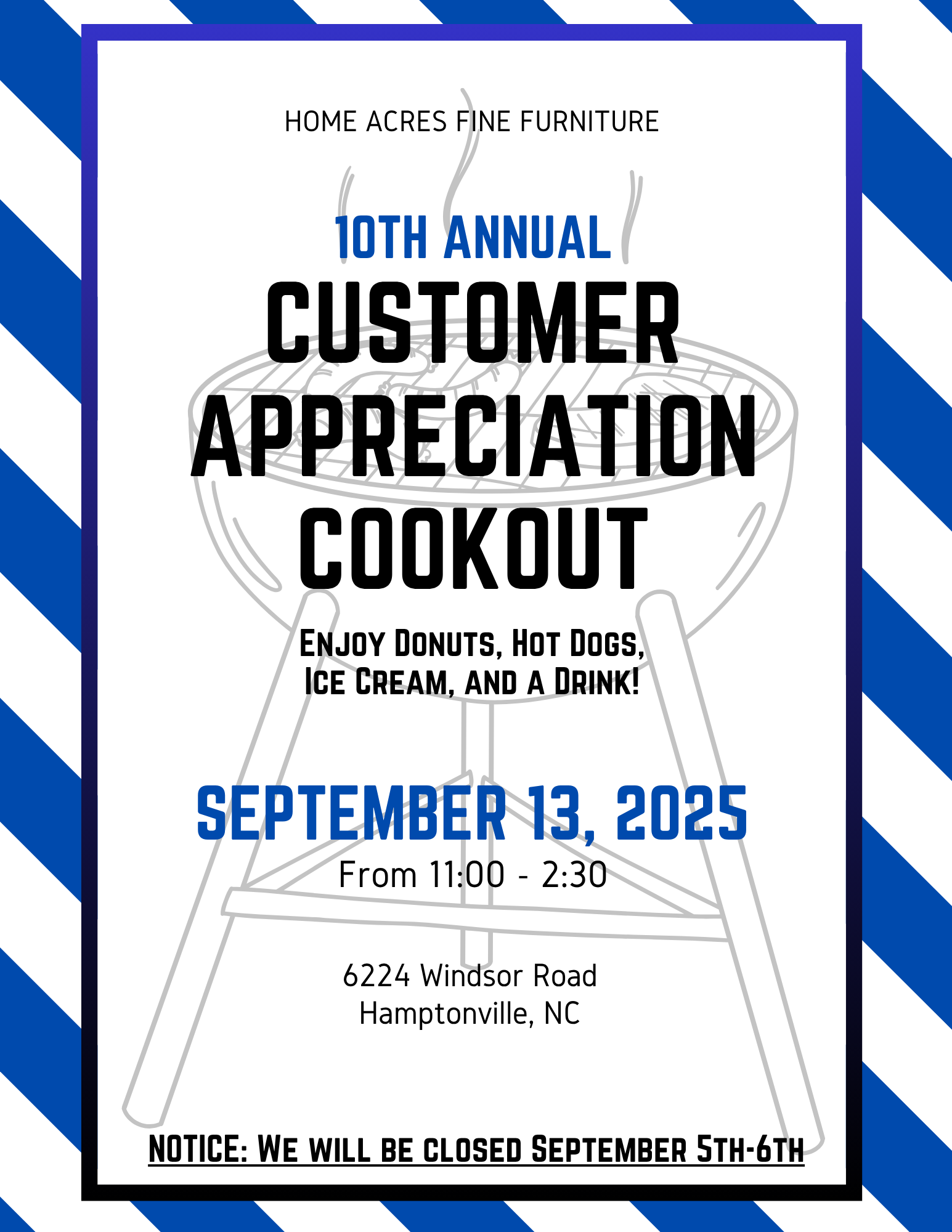 Customer Appreciation Sale