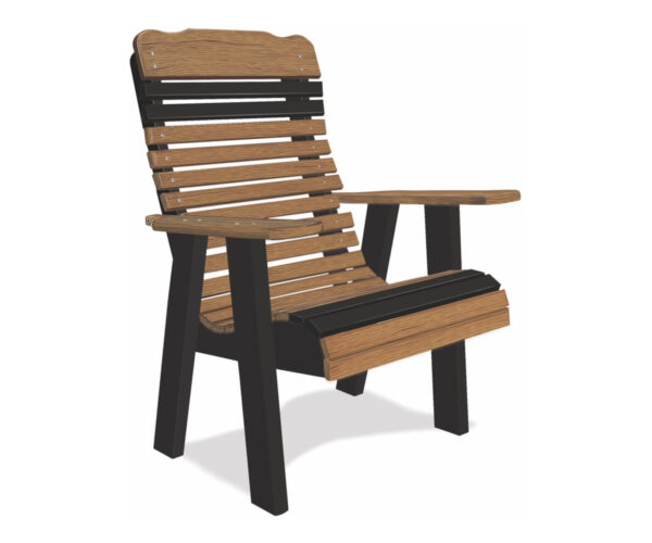 2' High Curve Back Chair