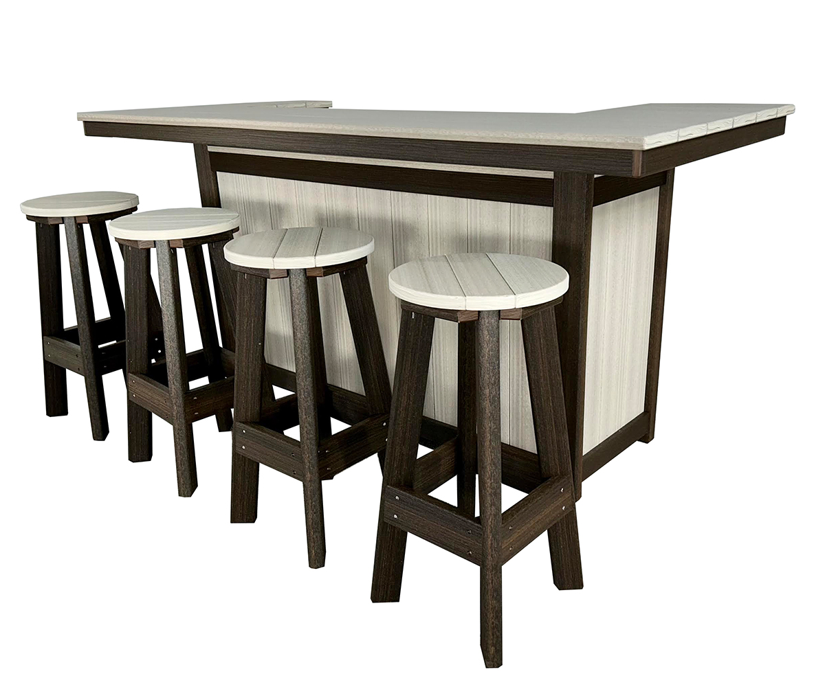 14" Round Bar Stool - Image 2