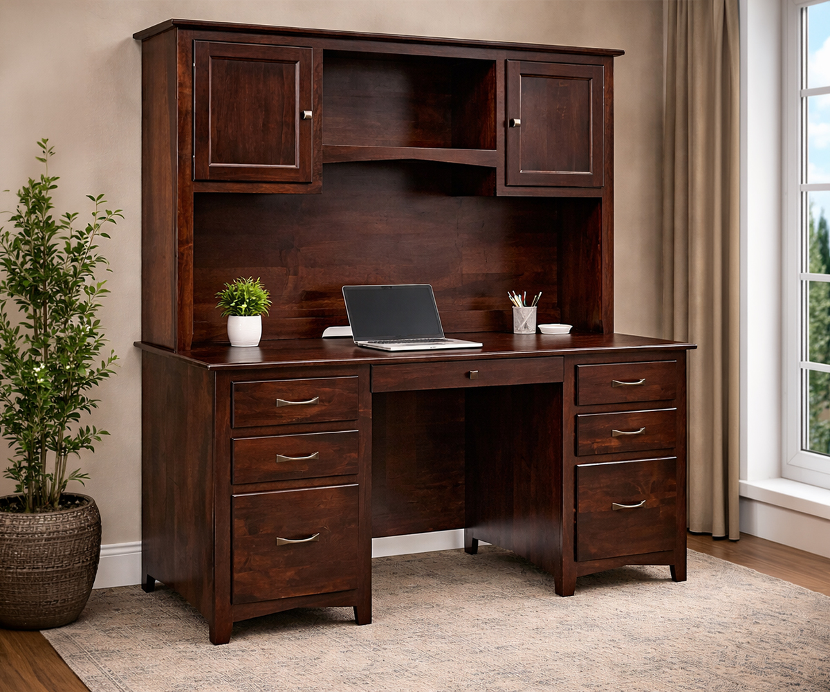 Linwood 60 inch executive desk at Home Acres Fine Furniture